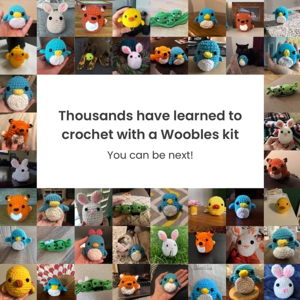 Fred the Dinosaur Beginner Crochet Kit - Picture 11 of 14